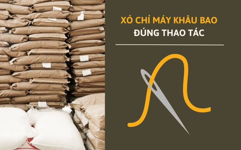 Xỏ chỉ máy khâu đúng cách