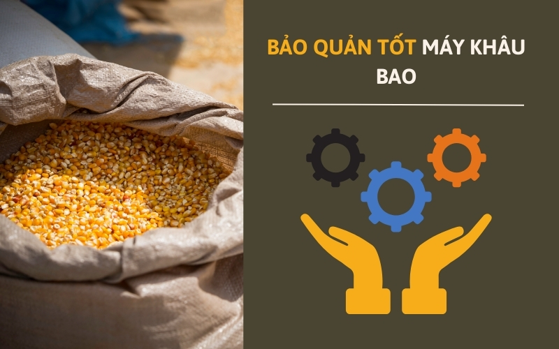 Bảo quản tốt máy khâu bao