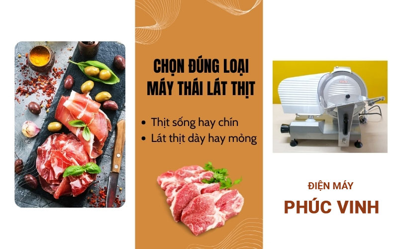 Bí quyết chọn mua máy thái thịt đúng nhu cầu, nâng cao hiệu suất