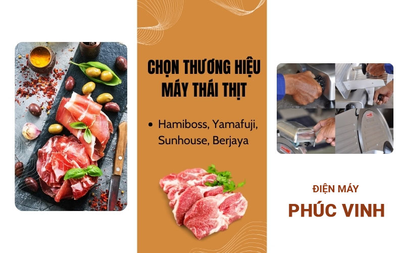Bí quyết chọn mua máy thái thịt đúng nhu cầu, nâng cao hiệu suất