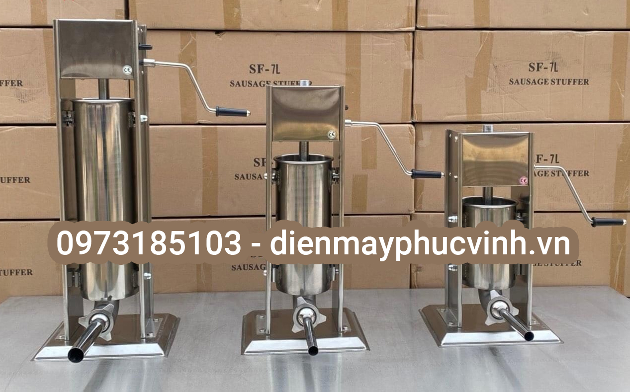 Máy đùn xúc xích quay tay 3 lít