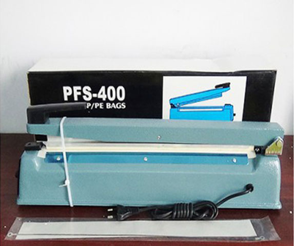 máy dán miệng túi ni long cầm tay PFS-400 vỏ thép