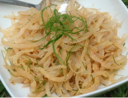 thành phẩm máy thái bì heo quay tay