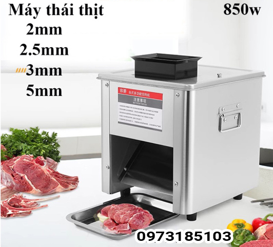 Máy thái thịt tươi sống inox chính hãng giá rẻ