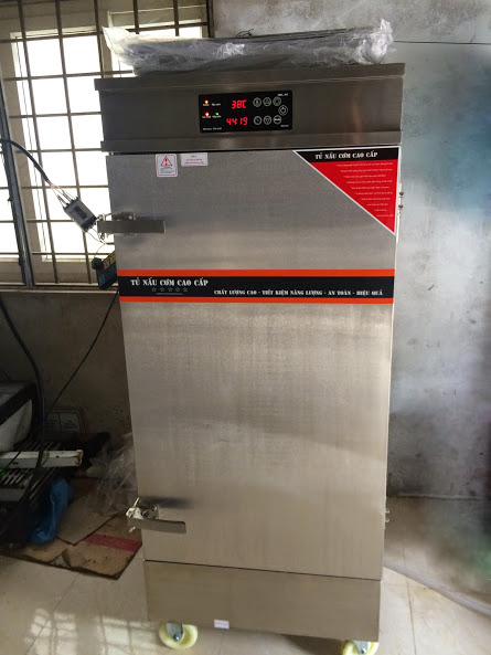 Tủ nấu cơm 8 khay gas điện